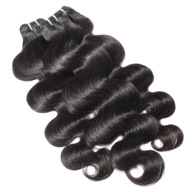 Raw Black Body Wave Bundles