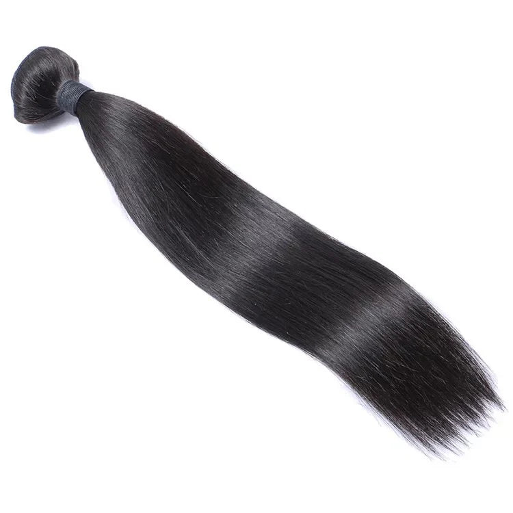 Straight Black Raw Hair Bundles